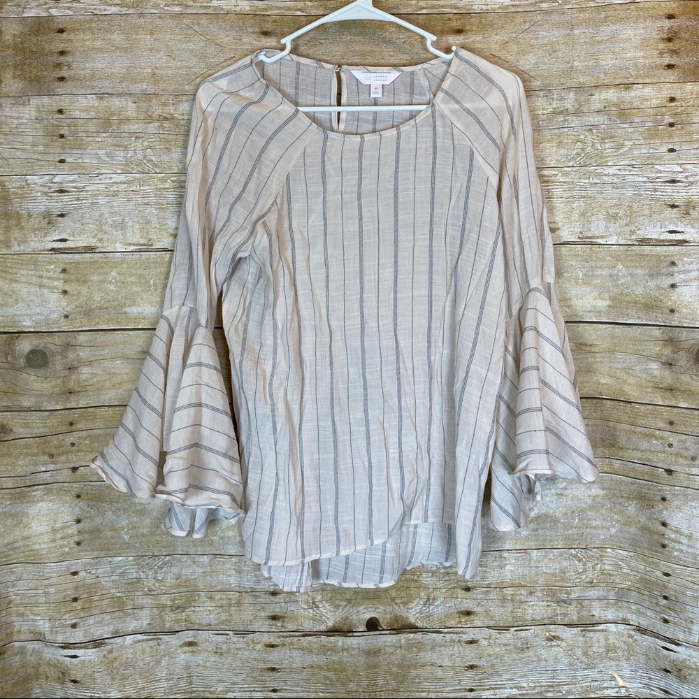 Lauren Conrad blouse with bell sleeves 🛍